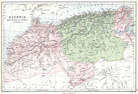 A Collection of Algeria Maps: Exploring a North African Gem via Maps - Guide of the World