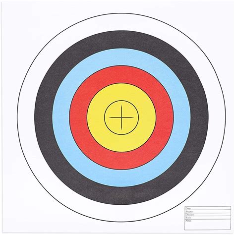 Juvale 30-Pack Bullseye Shooting Targets, 17.5 inches India | Ubuy