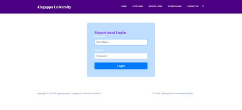 Official Website of Alagappa University - Karaikudi, Tamilnadu, India
