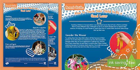 Parent Guide: How to Teach Your Child to Be a Good Loser