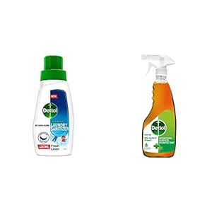 Dettol Detergent After Wash Liquid Laundry Sanitizer, 480ml, Fresh ...