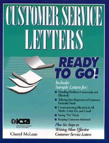 Buy Customer Service Letters Ready To Go! Book Online at Low Prices in ...