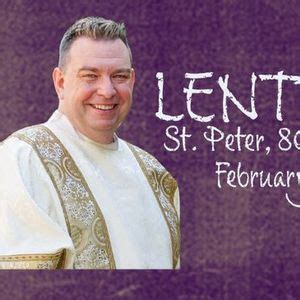 Lenten Mission, Saint Peter Catholic Church, Stevens Point, February 25 ...