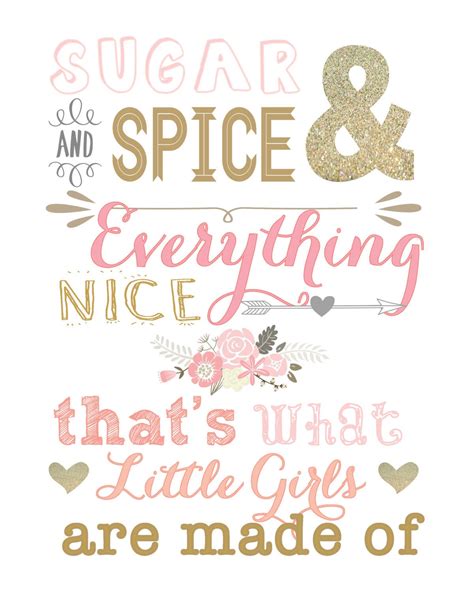 Sugar and Spice and Everything Nice 8x10 digital printable | Etsy