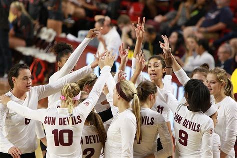 ASU volleyball loses to Arizona in regular season finale - The Arizona ...