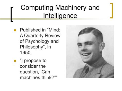 Image result for Computing Machinery and Intelligence Summary