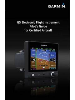 Flying Instrument Approach Using G5 的图像结果
