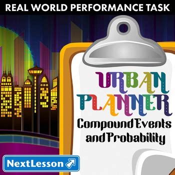 BUNDLE - Performance Task – Compound Events & Probability – Urban Planner