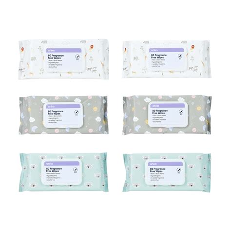 480 Pack Fragrance Free Wipes - Kmart NZ