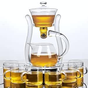 Buy Mozeo Lazy Kungfu Semi-automatic Tea Maker - Glass Teapot with ...