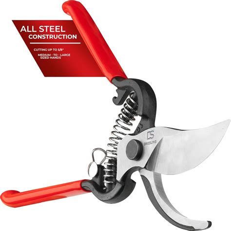 Amazon.com : DAESUNG Bypass Pruning Shears For Gardening, Bypass Pruner ...