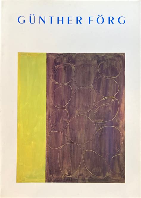 GUNTHER FORG 東高現代美術館 – smokebooks shop