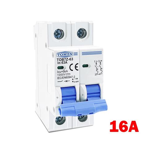 Solar Circuitbreaker MCB 20A 25A 2P DC 1000V 32A For | Ubuy India