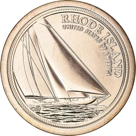 Coin, United States, Dollar, 2022, Denver, American Innovation - Rhode ...