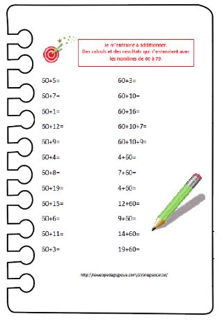 Image result for Maths Calcul CE2 Exercises