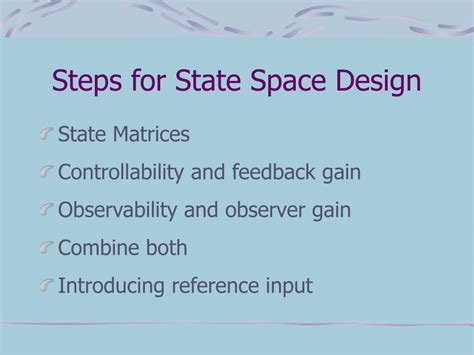 Image result for State Space Control System