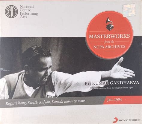 Pt. Kumar Gandharva - Masterworks from the NCPA Archives (CD) (2 ...
