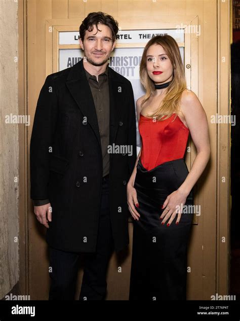 (L-R) Jake Silbermann and Katherine Romans attend the opening night of ...