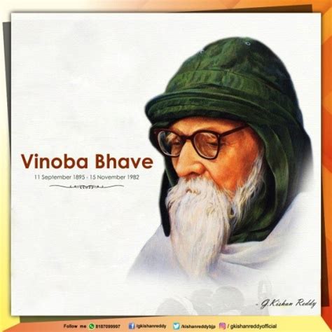 "Vinoba" Bhave