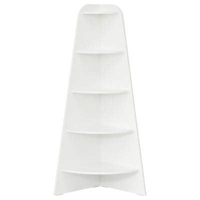 VARBY corner shelf unit, white, 53x155 cm (207/8x61") - IKEA