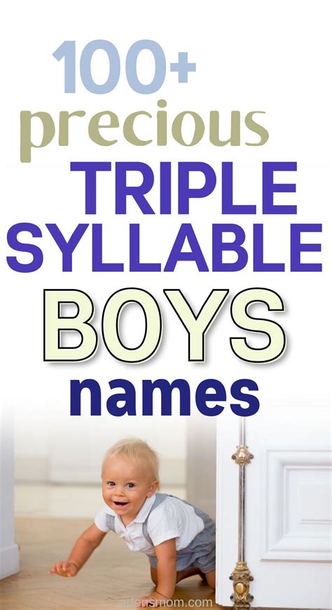 Male Three Syllable Names at Bruce Macias blog