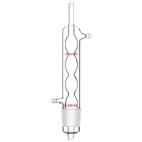 Buy stonylab Allihn Condenser Reflux for Soxhlet Extractor ...