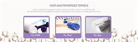 Himêya Himatsingka Super Soft 100% Cotton High Absorbing 450 GSM Bath ...