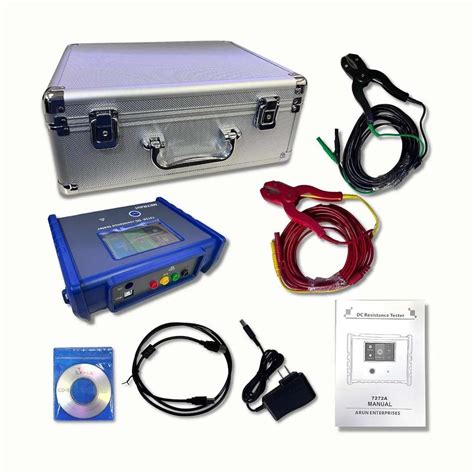 Metravi 10A Digital Micro Ohms Meter with Touchscreen Display, USB ...