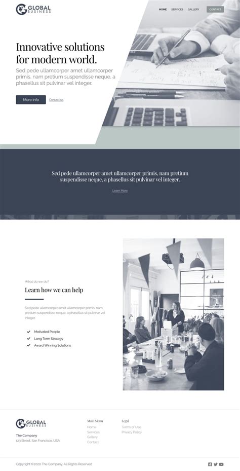 Image result for Business Web Pages