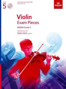 Violin Exam Pieces 2020-2023, ABRSM Grade 5, Score, Part & CD: Buy ...