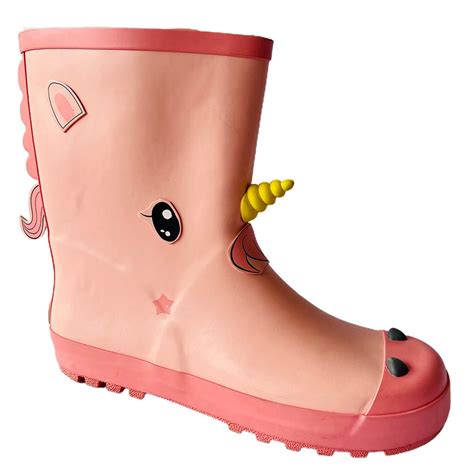 Ms. Shimmer Stone,Waterproof Flexible Rubber Rain Gumboots for Kids ...