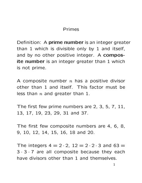 Image result for Prime Number Definition