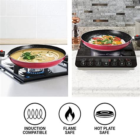 Milton Pro Cook Kitchen Jewel Set of 3 (Fry pan 24 cm/1.6 litres; Kadh ...