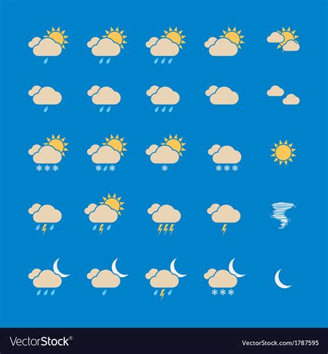 Image result for Weather Icon Set