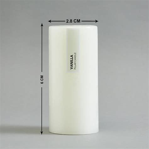 Buy Colour Connect Vanilla Scented Pillar Candle from Home Centre at ...