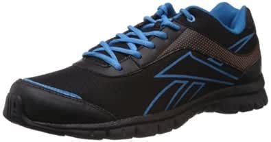 Buy Reebok Men's Extreme Traction Lp Black and Blue Mesh Running Shoes ...