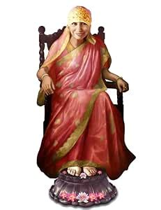 Vils Pondicherry The Holy Mother Divine Holy Blessing Wood & Plastic ...