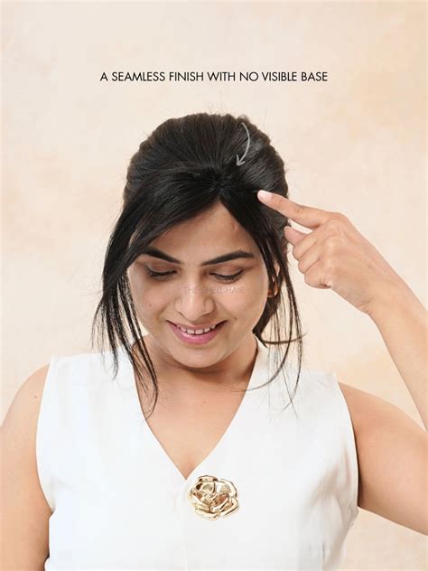 Front Hairline Patch India | Cover Receding Hairline & Broad Forehead ...