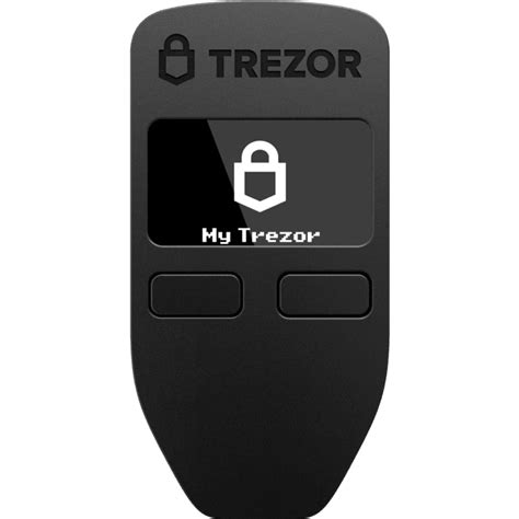 Trezor Model One - Black - Bitcoin (BTC) wallet - Hardware wallet ...