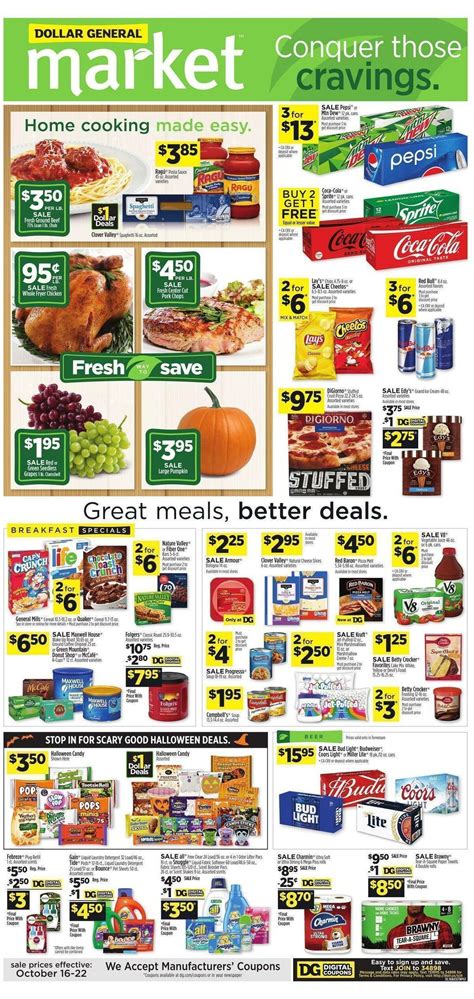 Dollar General Market Ad Weekly Ads and Circulars from October 16