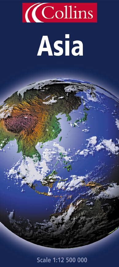 Asia Continental Map | Collins-map