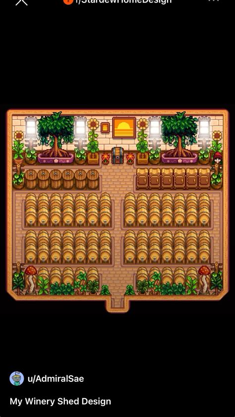 Stardew Valley Shed Layout