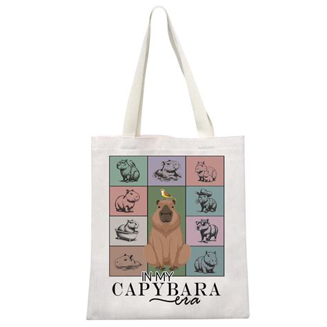 Buy Capybara Lover Gift In My Capybara Era Capybaras Tote Bag Capybara ...