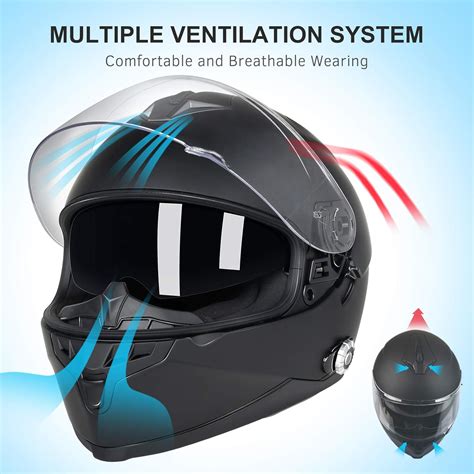 Bluetooth Integrated Motorcycle Helmet, FreedConn India | Ubuy