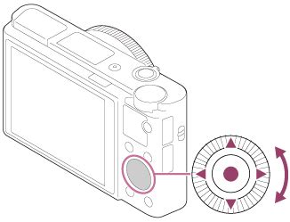 Help Guide | Using the control wheel