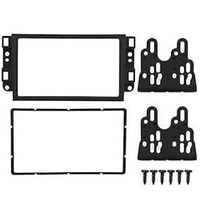 Car Stereo Frame,Plastics Material 2 DIN Radio DVD Player Mount ...