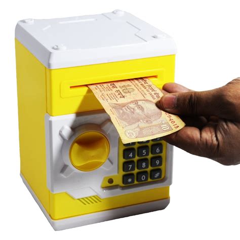 Buy Kids Mini Bank with Password Protected-Y Online at Low Prices in ...