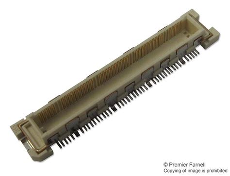 HIROSE(HRS) FX10A-168P-SV1(91) Mezzanine Connector With Guide Header 0. ...