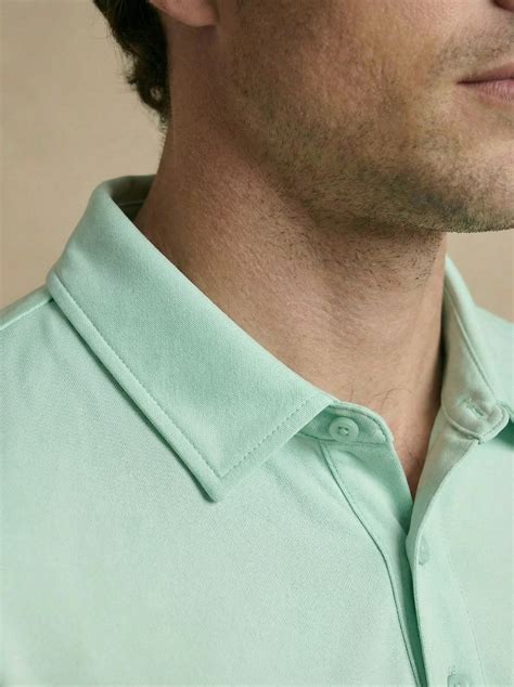 Classic Glacier Green Polo T-Shirt – CXL