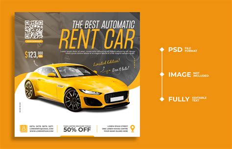 Car Rental Social Media Banner Graphic by Dyon Star · Creative Fabrica